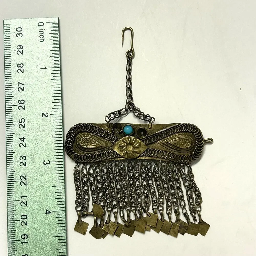 Vintage Afghan or Kuchi Tribe Traditional Handmade Hair Clip‎